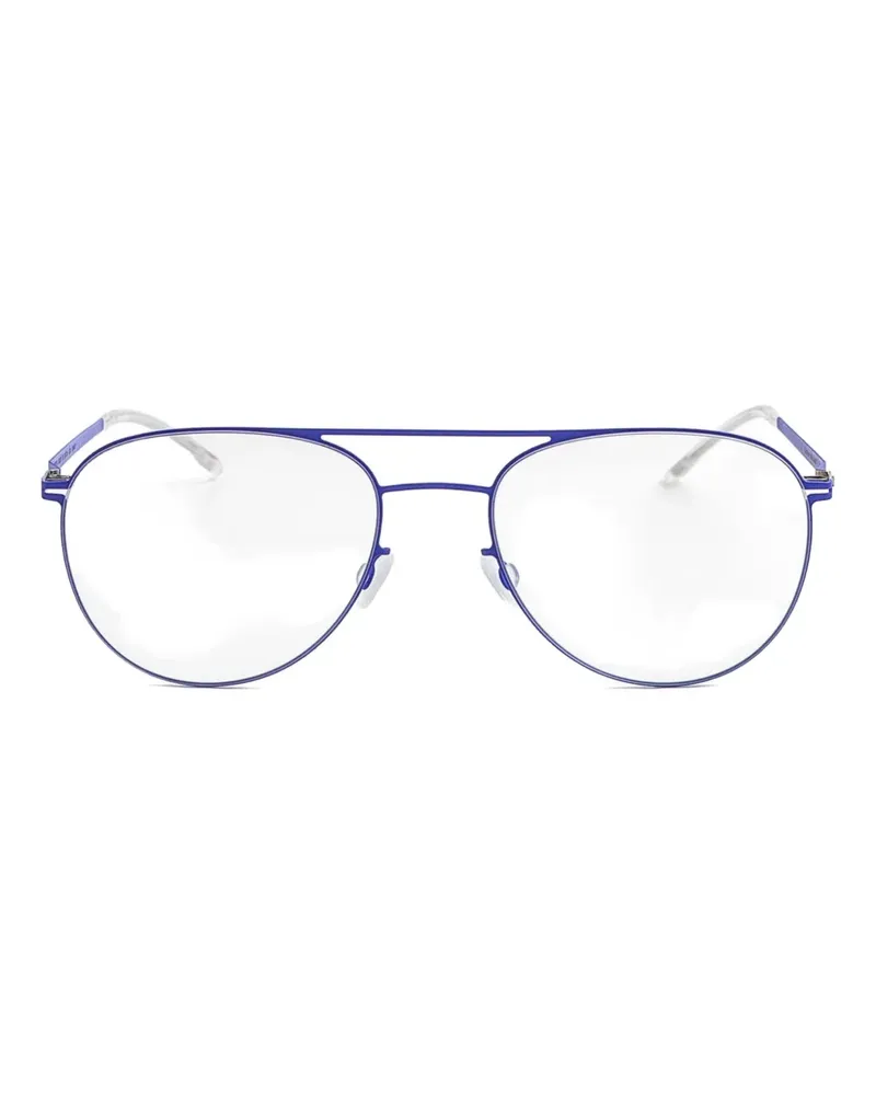 Mykita Niken Brille mit Metallgestell - Blau Blau