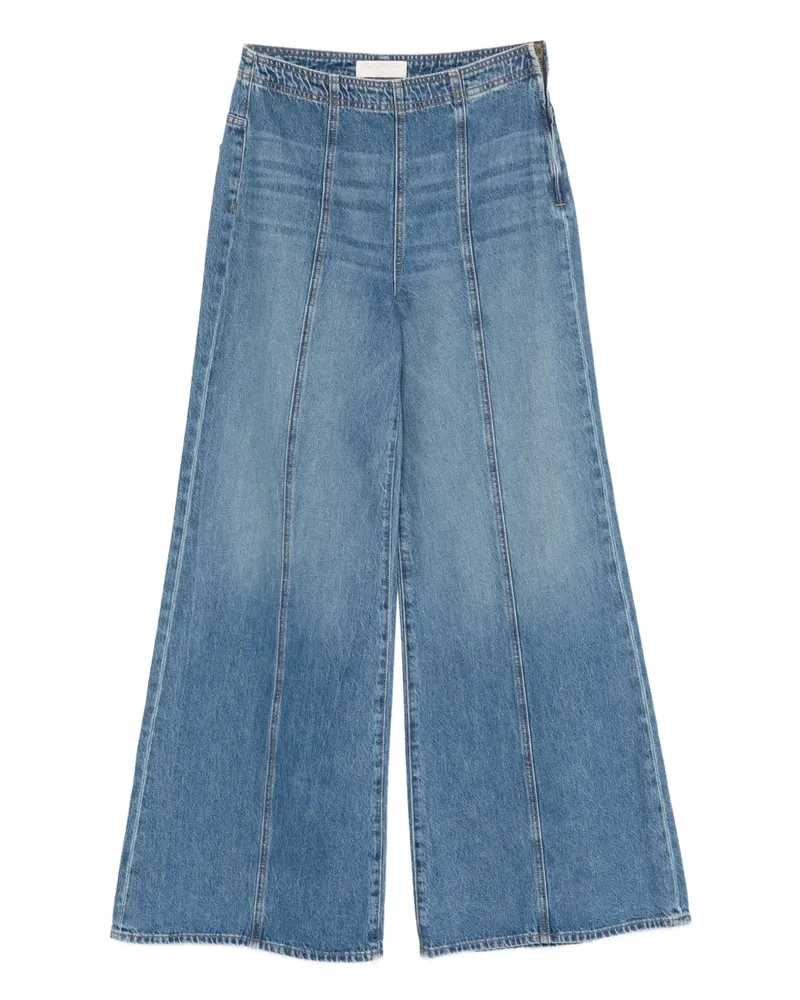 Ulla Johnson Jeans mit weitem Bein - Blau Blau