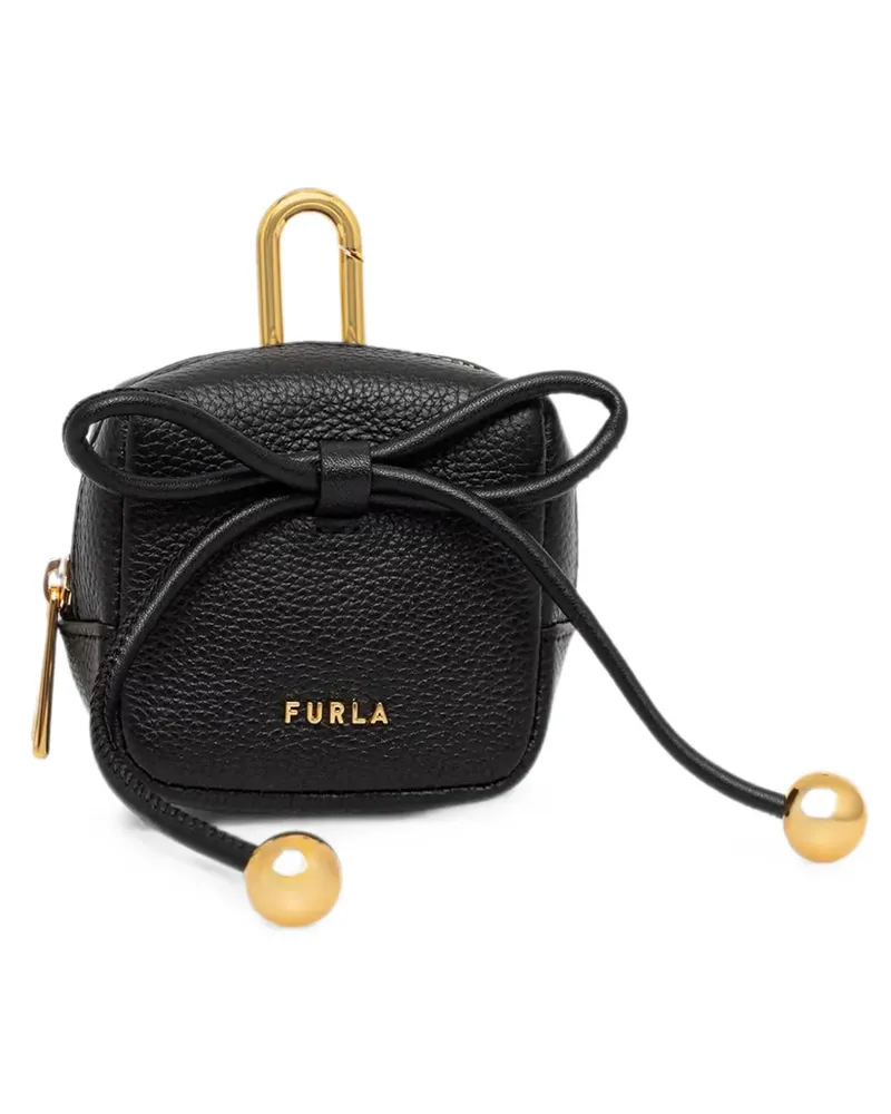 Furla Poppy bag charm - Schwarz Schwarz