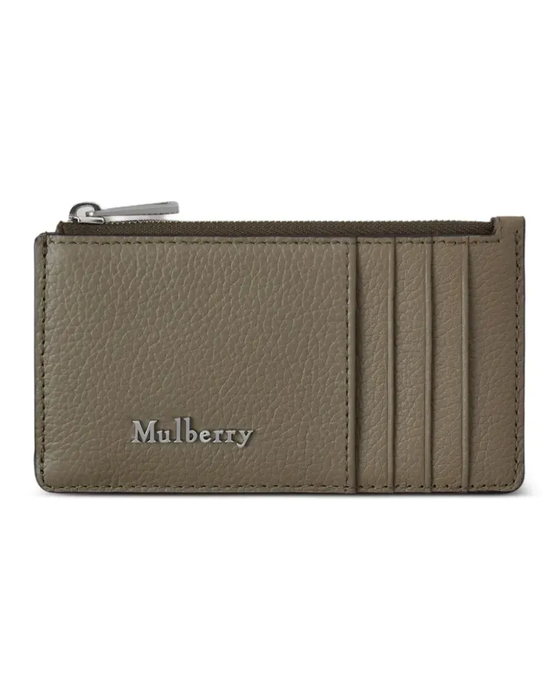 Mulberry Farringdon Kartenetui mit Reißverschlusstasche - Grün Grün