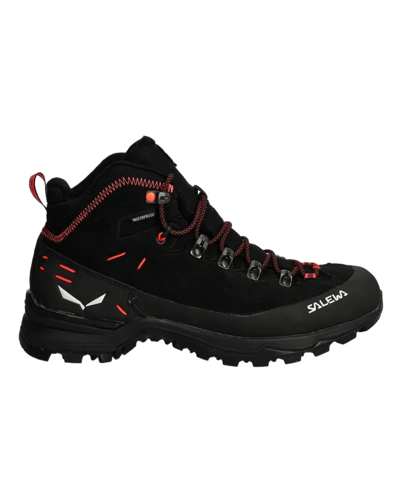 Salewa Alp Mate Winter Stiefeletten mit Logo-Print - Schwarz Schwarz