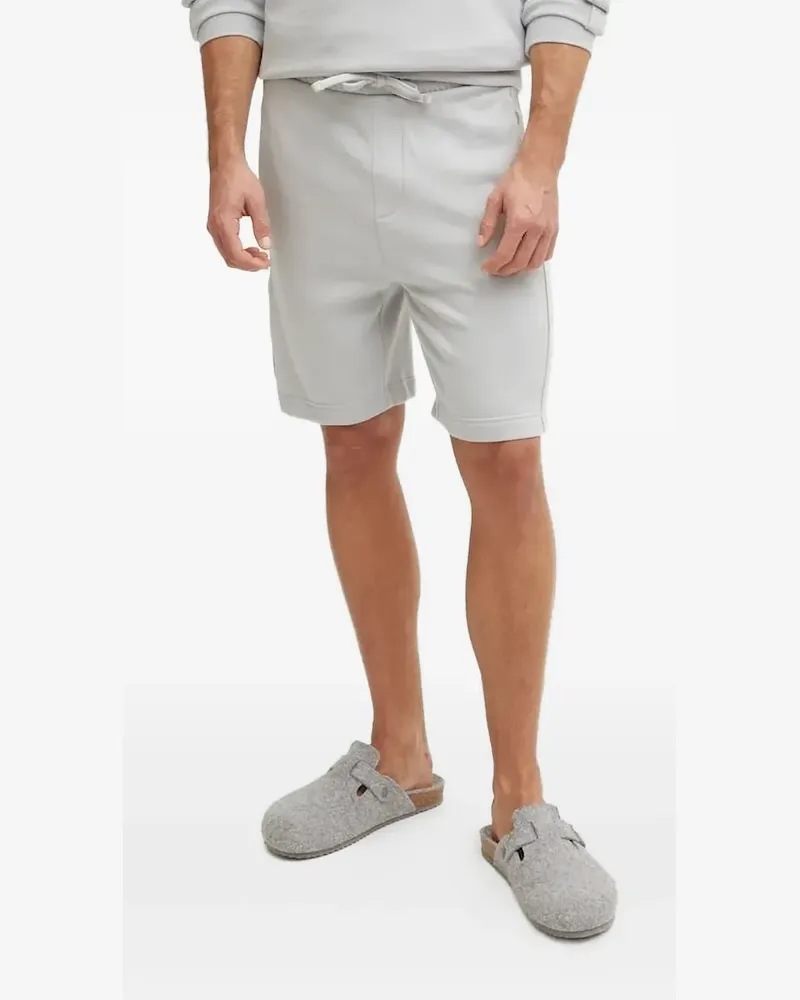 HUGO BOSS Shorts mit Logo - Grau Grau
