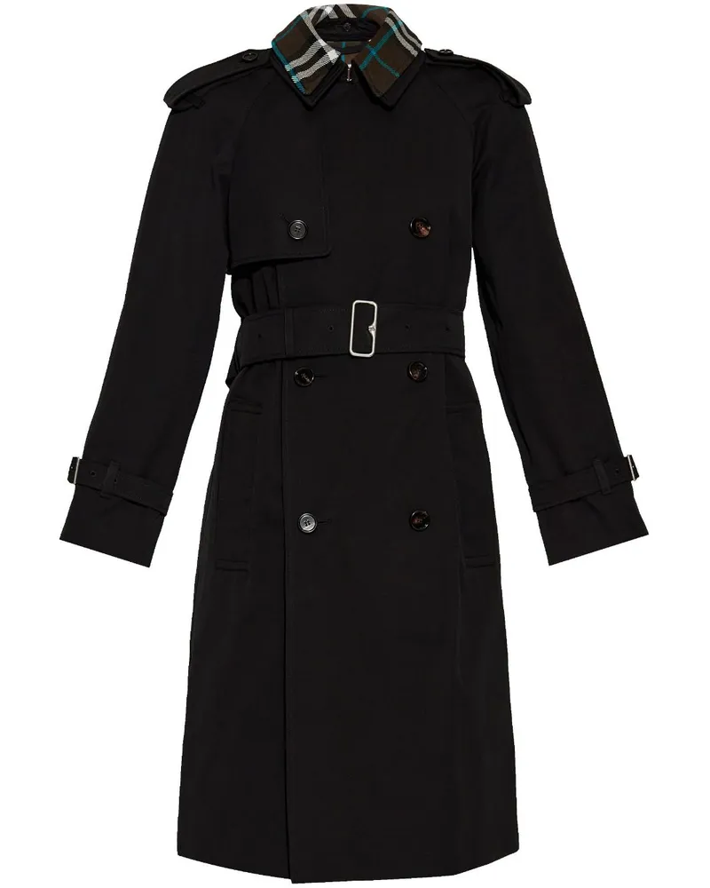 Burberry Klassischer Trenchcoat - Schwarz Schwarz