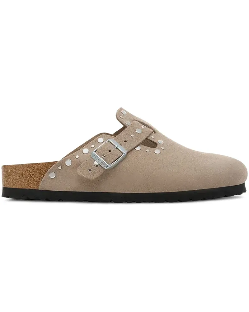 Birkenstock Clogs mit Nieten - Braun Braun