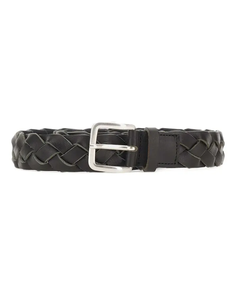 Gianni Chiarini braided leather belt - Schwarz Schwarz