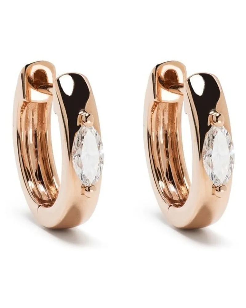 ANITA KO 18kt Rotgoldohrringe mit Diamanten - Rosa Rosa