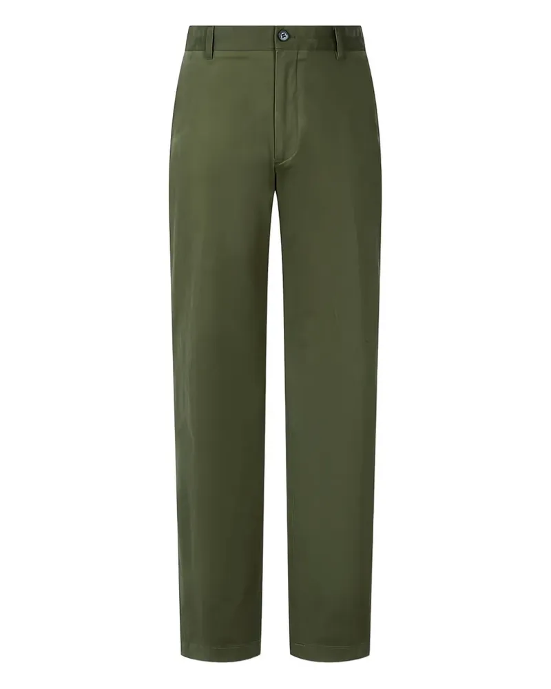 ManOnTheBoon washed straight chino trousers - Grün Grün