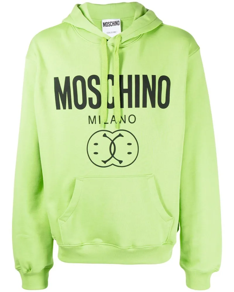 Moschino Hoodie mit Kordelzug - Grün Grün