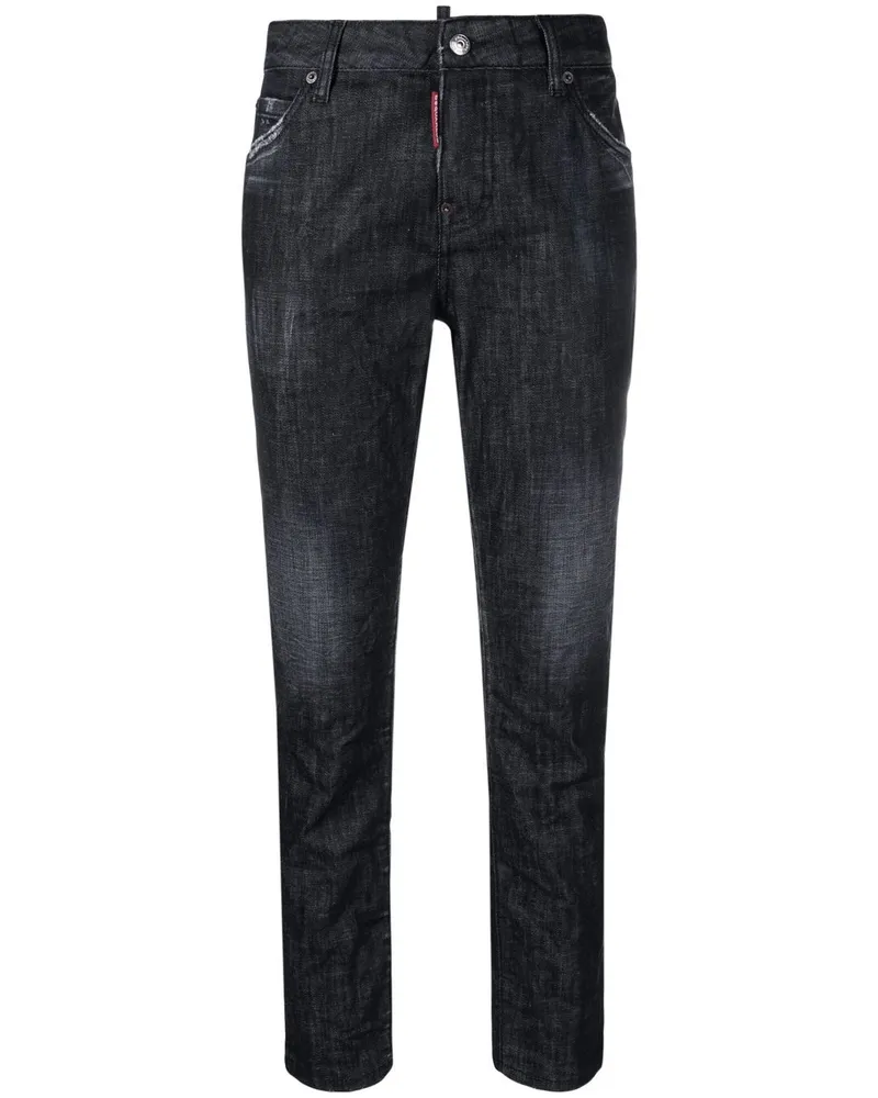 Dsquared2 Tapered-Jeans aus Denim - Schwarz Schwarz