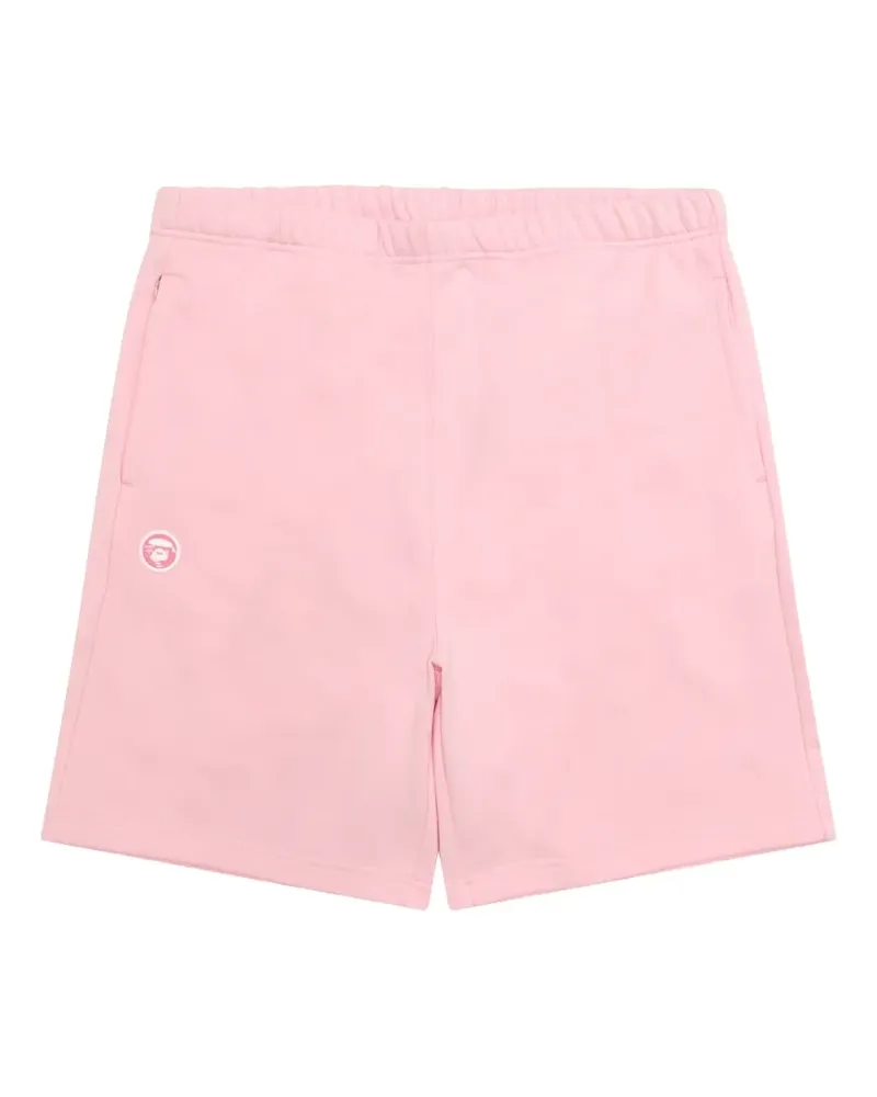 BAPE logo graphic shorts - Rosa Rosa