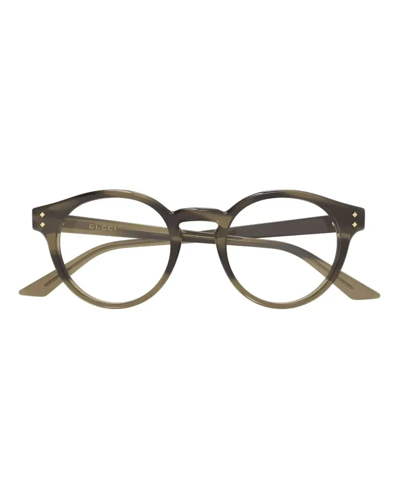 Gucci round-frame glasses - Braun Braun