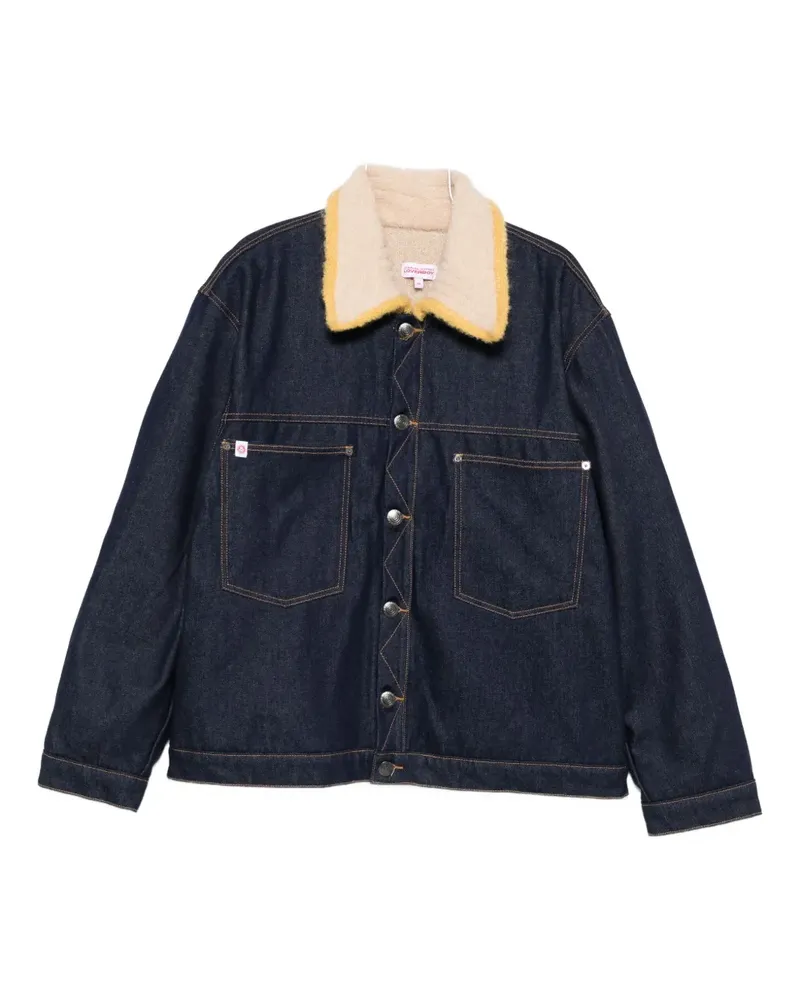 Charles Jeffrey Loverboy Jacke mit gestricktem Kragen - Blau Blau