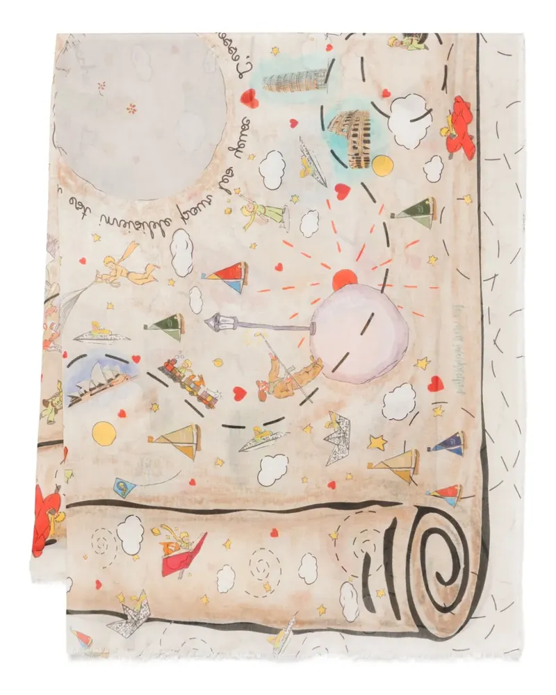 Faliero Sarti Little Prince Schal - Nude Nude