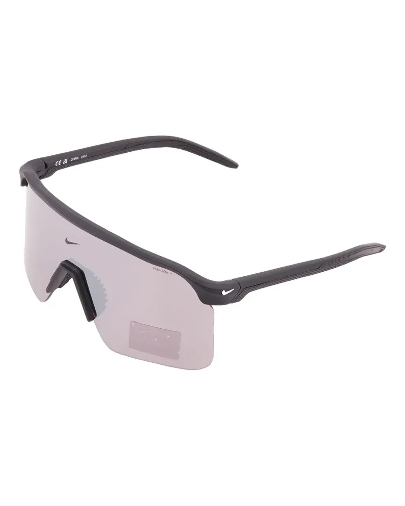 Nike Expedition Shield-Sonnenbrille - Schwarz Schwarz