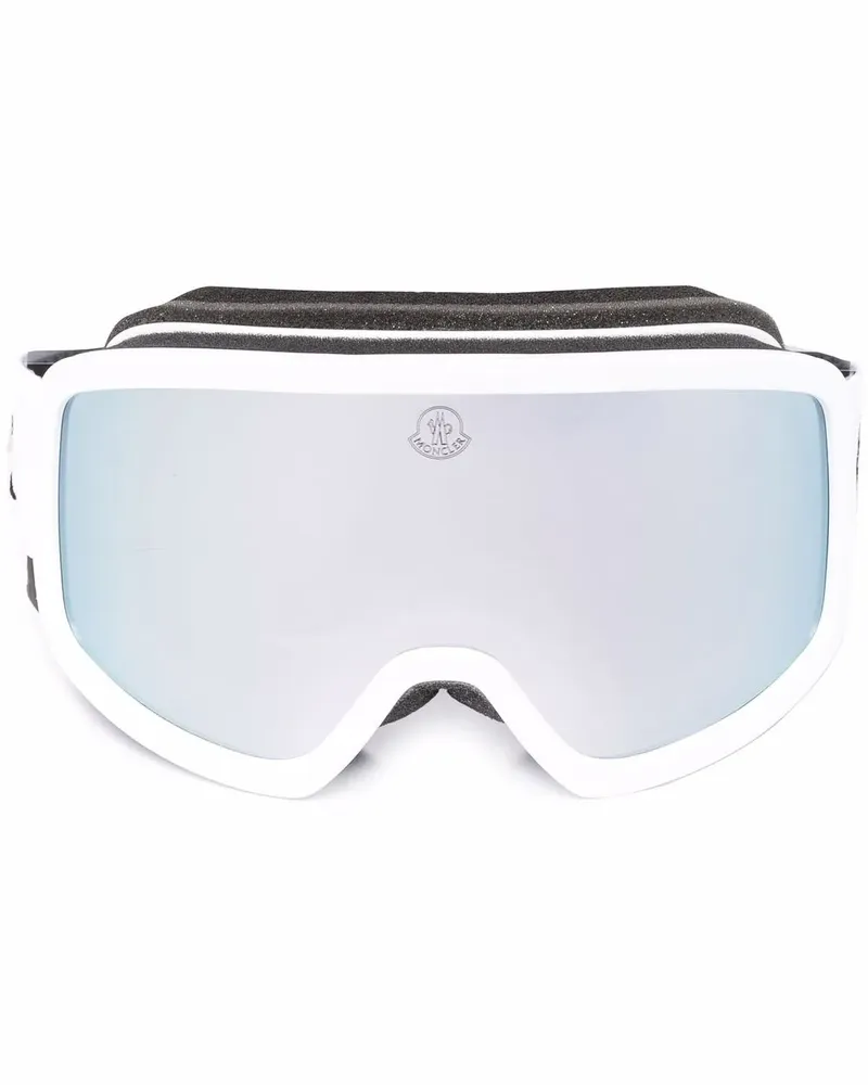 Moncler Terrabeam Sonnenbrille - Weiß Weiß