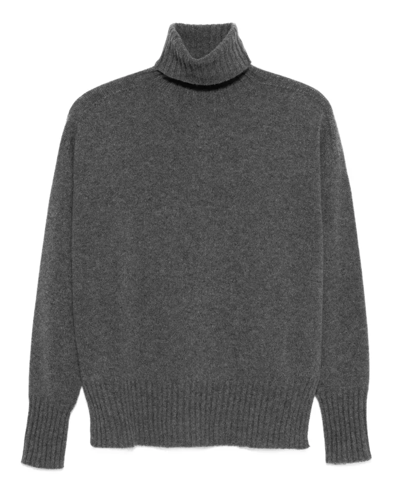 Roberto Collina Pullover mit Rollkragen - Grau Grau