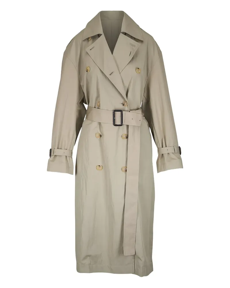Totême Crisp Summer Trenchcoat - Nude Nude