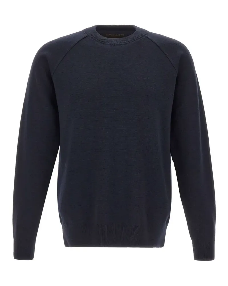 Filippo de Laurentiis raglan-sleeve sweater - Blau Blau