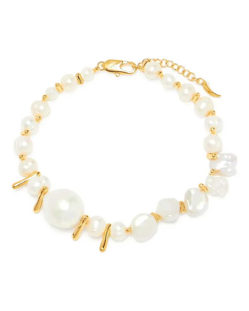 Missoma Mixed Pearl Armband - Gold Gold