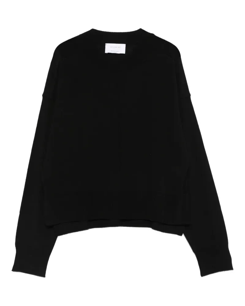 Daniele Fiesoli Pullover mit Rundhalsausschnitt - Schwarz Schwarz