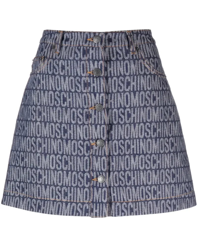 Moschino Rock mit Logo - Blau Blau