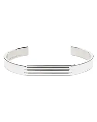 Le Gramme sterling silver 21g Godron bracelet Silber