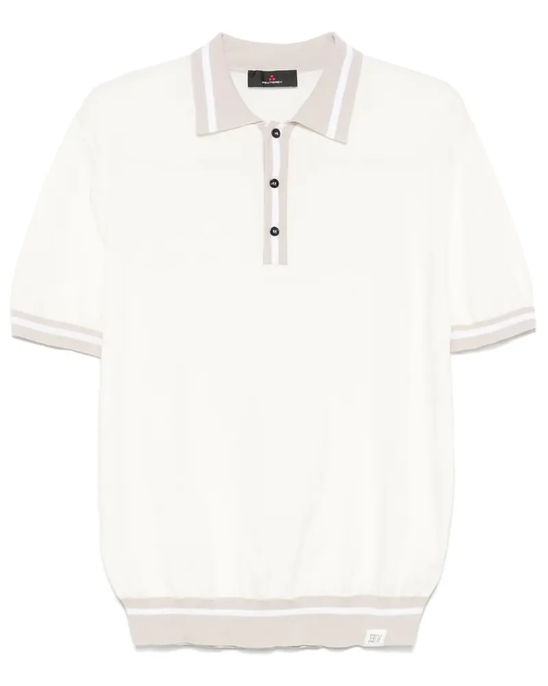 Peuterey Klassisches Poloshirt - Weiß Weiß