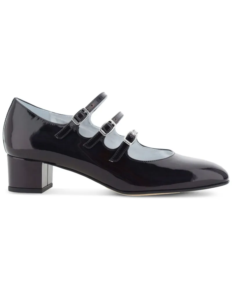 Carel Pumps aus Lackleder - Schwarz Schwarz