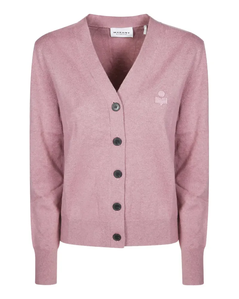Isabel Marant Cardigan mit V-Ausschnitt - Rosa Rosa
