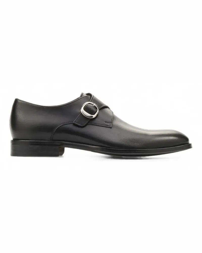 Lottusse Lenox Monk-Schuhe - Schwarz Schwarz