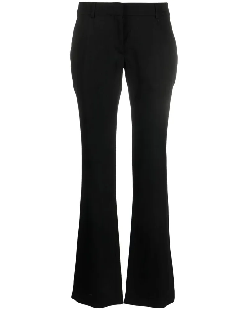 Acne Studios Tief sitzende Schlaghose - Schwarz Schwarz