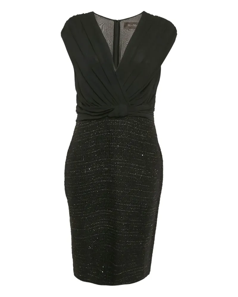 Max Mara 2024 Kleid aus Seide - Schwarz Schwarz