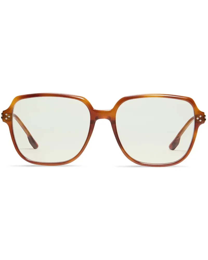 Gentle Monster Mua T4 Brille mit eckigem Gestell - Braun Braun