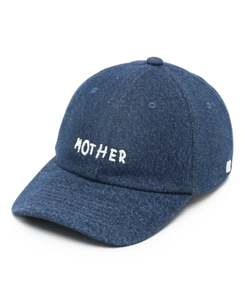 RUSLAN BAGINSKIY denim mother cap - Blau Blau