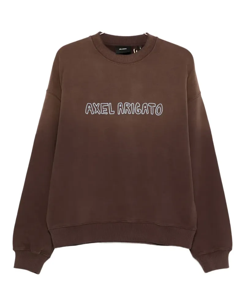 Axel Arigato logo-detail sweatshirt - Braun Braun