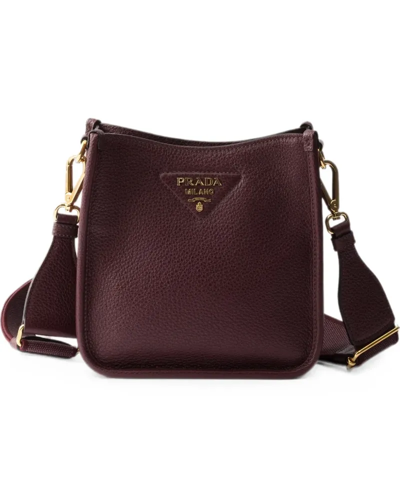 Prada mini leather shoulder bag - Rot Rot