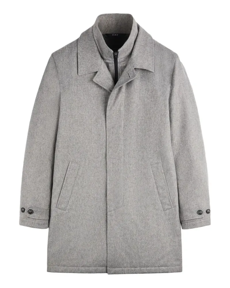 Fay Morning Coat Mantel - Grau Grau