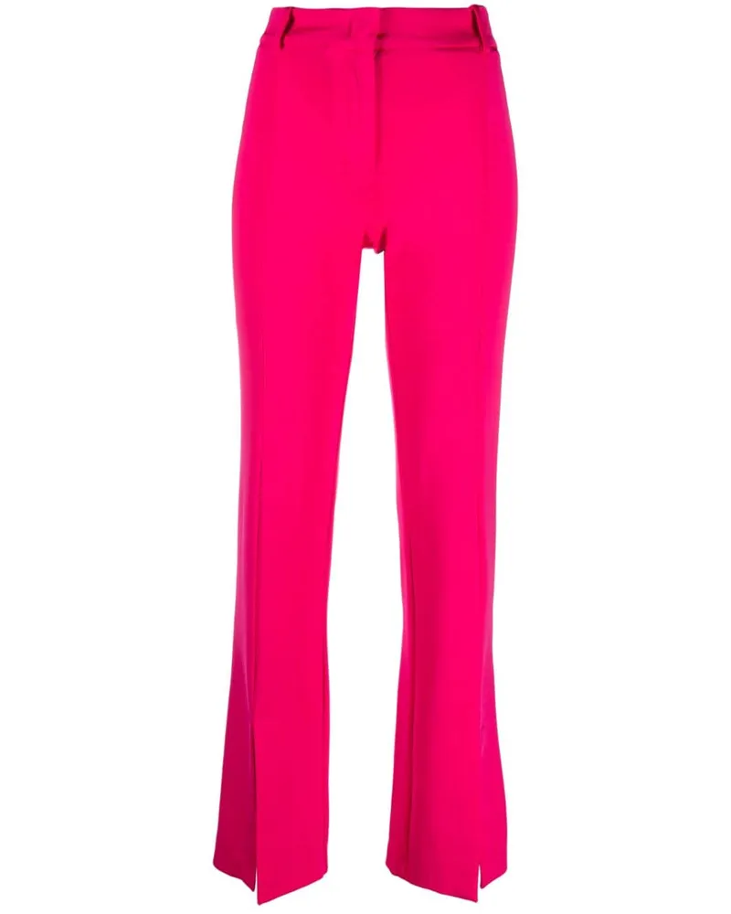 Pinko Hose mit Schlitz - Rosa Rosa