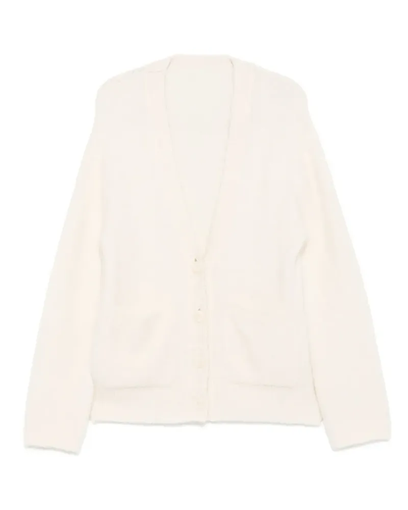 Dorothee Schumacher Cardigan mit V-Ausschnitt - Weiß Weiß