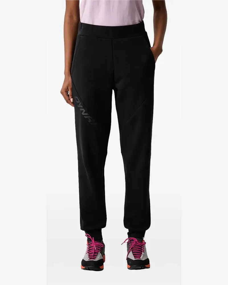 Dynafit Jogginghose mit Logo-Print - Schwarz Schwarz