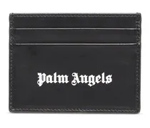 Kartenetui mit Logo-Print - Schwarz