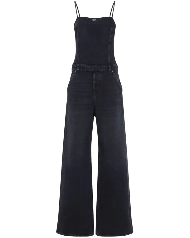 Diesel Jeans-Jumpsuit - Schwarz Schwarz