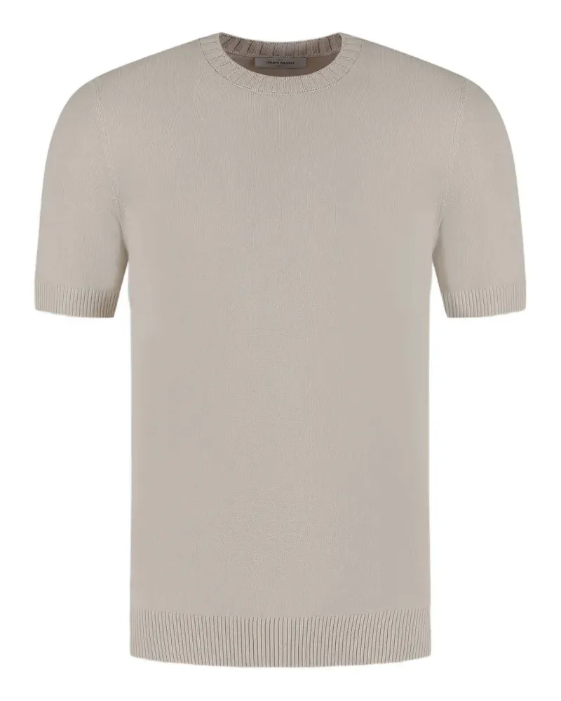 Gran Sasso crew-neck T-shirt - Nude Nude