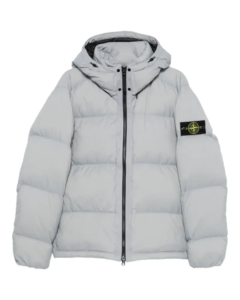 Stone Island Matt Ripstop Cordura hooded padded jacket - Grau Grau