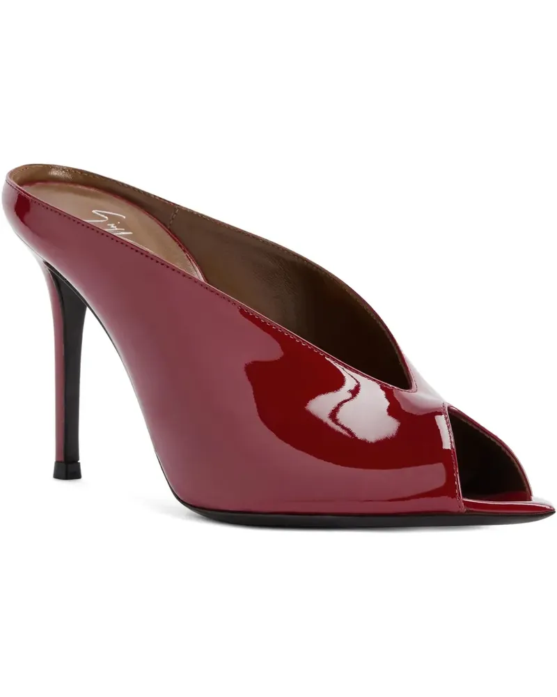 Giuseppe Zanotti Intriigo Stiletto-Sandalen mit Peeptoe 90mm - Rot Rot