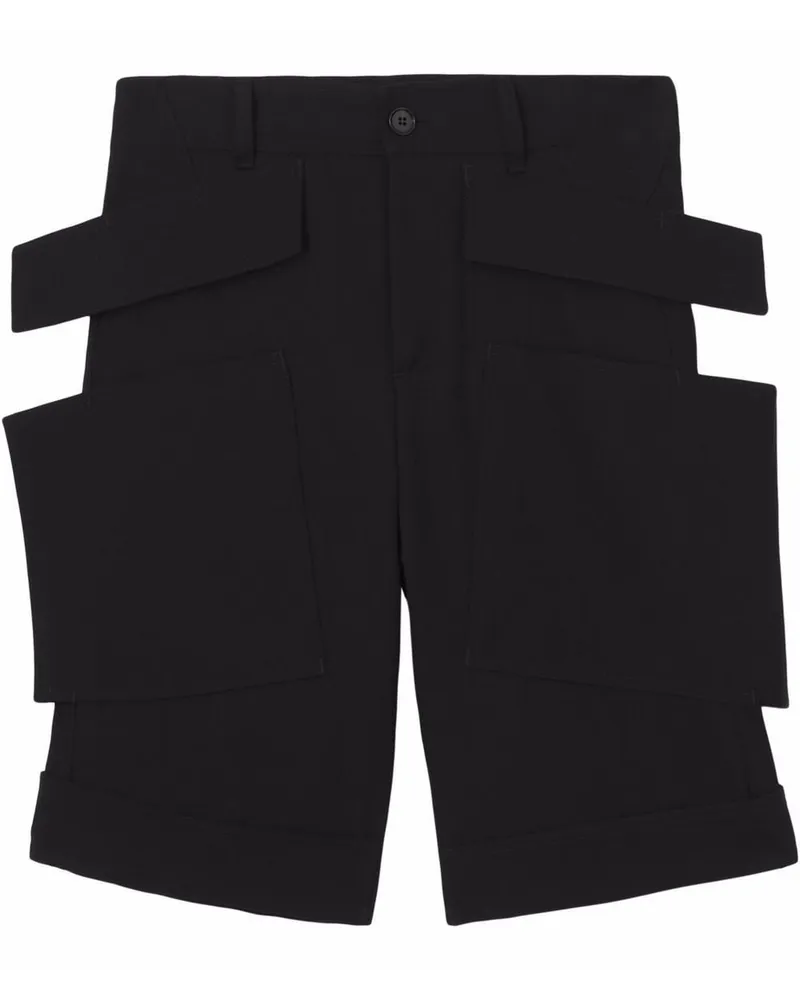 Burberry Shorts mit Einsätzen - Schwarz Schwarz
