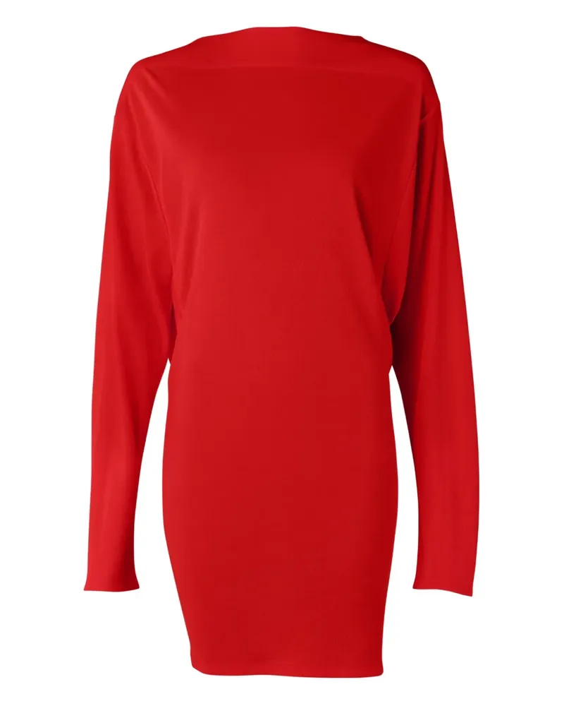 Jacquemus La Mistral open-back draped dress - Rot Rot