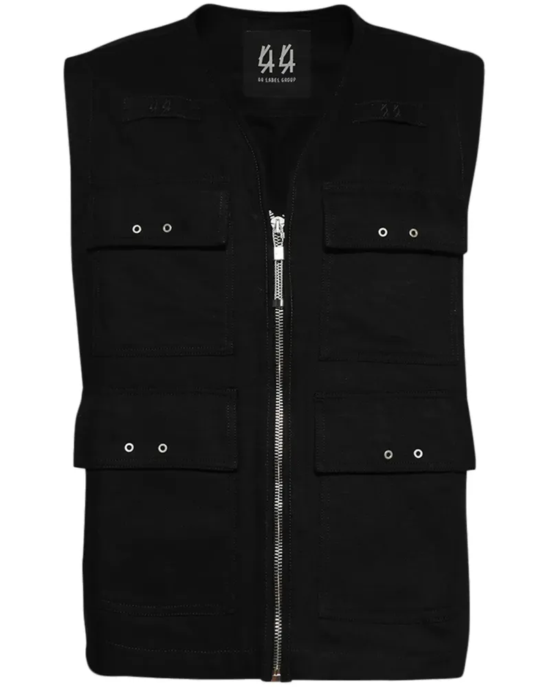 44 LABEL GROUP Hunter Weste - Schwarz Schwarz
