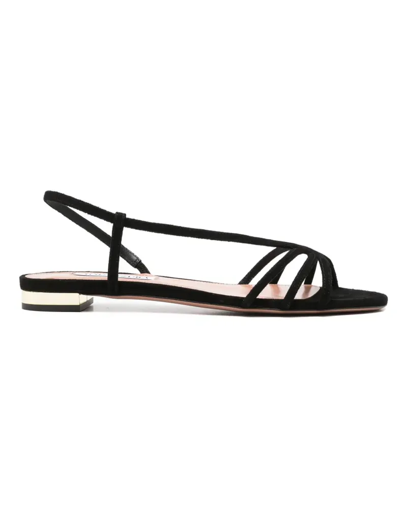 Aquazzura Talk To Me strappy sandalS - Schwarz Schwarz