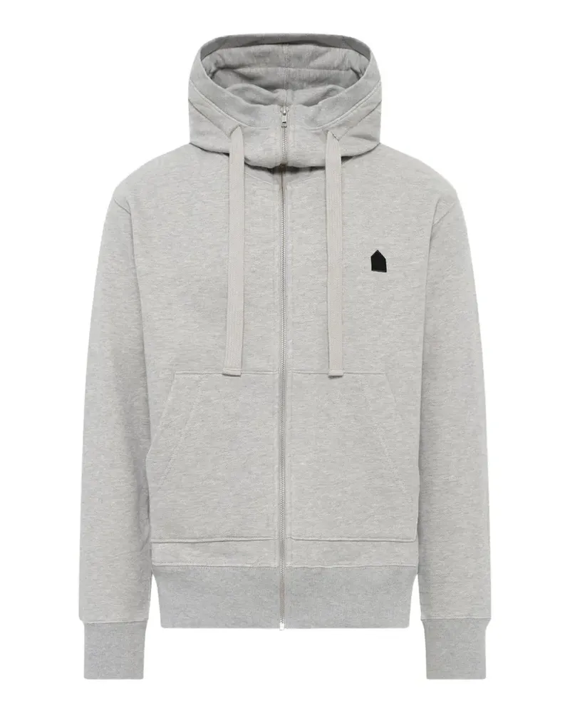 Noir Kei Ninomiya Kapuzenjacke mit Stickerei - Grau Grau